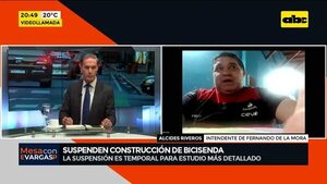 Video: Suspenden construcción de bicisenda en Fernando de la Mora - Mesa de Periodistas - ABC Color