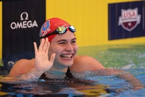 Natación: Un récord que emociona - Polideportivo - ABC Color