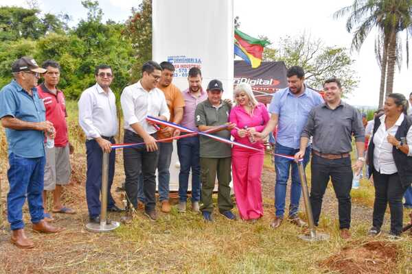 INAUGURAN OBRA EJECUTADA EN EL NORESTE DEPARTAMENTAL POR LA GOBERNACIÓN DE ITAPÚA