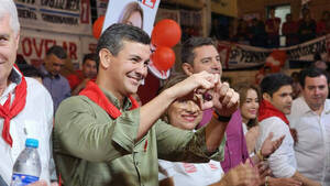 Concepcineros colorados reforzaron apoyo a candidatura de Santiago Peña