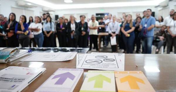 La Nación / Realizan preauditoría de maletines electorales con miras a la jornada cívica
