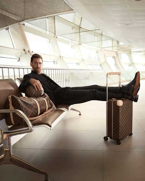Messi, el nuevo modelo de Louis Vuitton - C9N