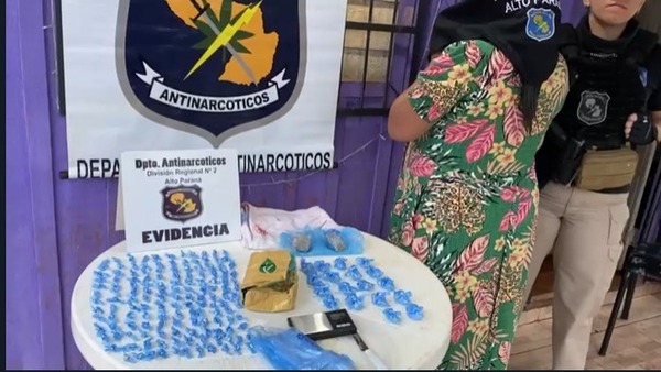 Diario HOY | Hallan minilaboratorio de cocaína: detenida seguirá en su casa por su embarazo