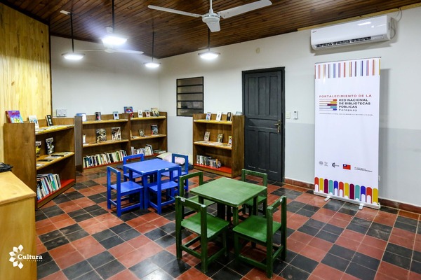 La SNC inauguró biblioteca pública de Carmen del Paraná - Informatepy.com