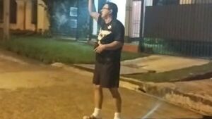Ex policía y otro realizan disparos al aire en medio de incidente