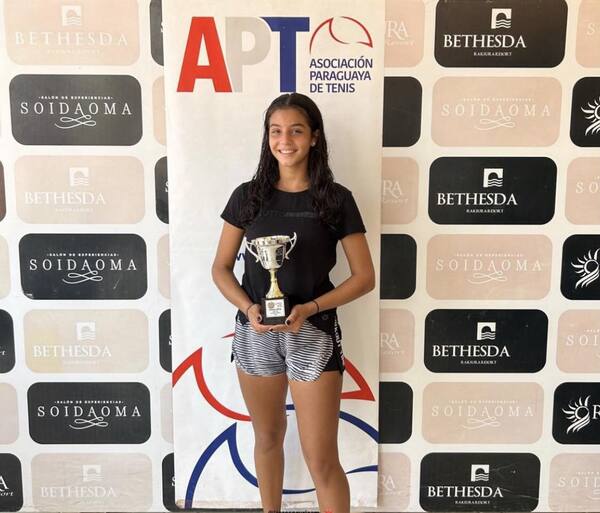Catalina Delmás Schaerer es subcampeona de categoria 18 años - La Tribuna