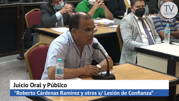 Roberto Cárdenas solo estuvo tres meses en la cárcel
