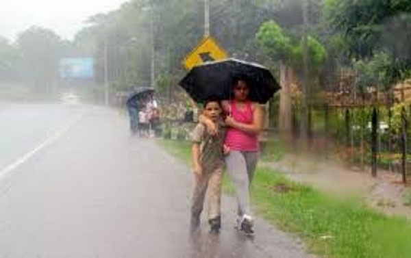 Inicio de semana con lluvias a nivel nacional
