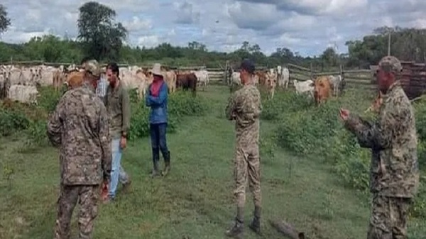 Fuerte Olimpo: Detienen a presuntos abigeos y recuperan cabezas de ganado - Noticias Paraguay