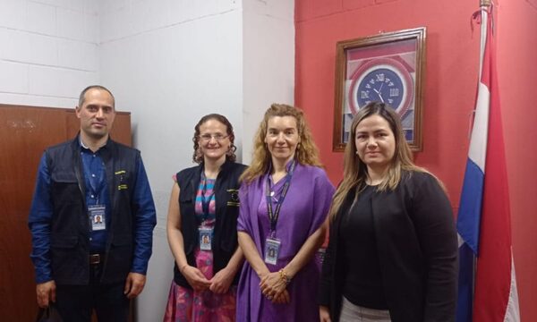 Fiscal delegada de Alto Paraná recibió a observadores electorales de la Unión Europea