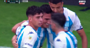Versus / Matías Rojas marca y baila en el clásico de Avellaneda ante Independiente