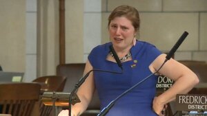 Hace siete semanas, una legisladora está en uso de la palabra en EEUU