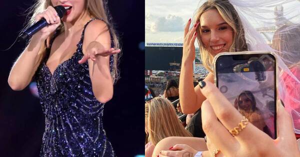 La Nación / Paraguaya tuvo despedida de soltera en el concierto The Eras tour de Taylor Swift