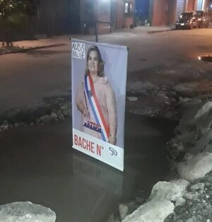 Roque Alonso se jacta de planta asfáltica y calles están llenas de baches, denuncian - Política - ABC Color