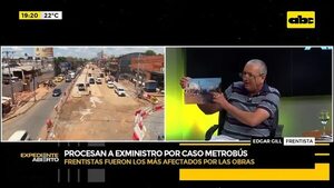 Video: Procesan a exministro por caso metrobús - ABC Noticias - ABC Color