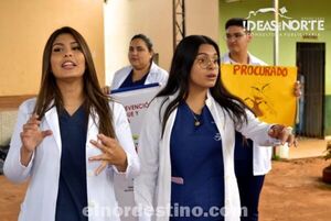 Alumnos y docentes de Universidad Sudamericana realizaron charla educativa sobre signos y síntomas de la Chikungunya