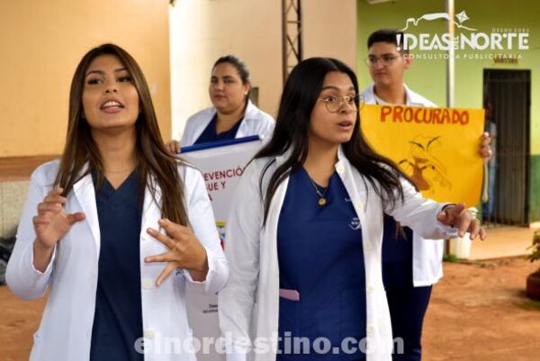 Alumnos y docentes de Universidad Sudamericana realizaron charla educativa sobre signos y síntomas de la Chikungunya