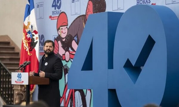 Chile reduce a 40 las horas de trabajo semanales para la población