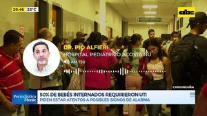 Chikunguña: 50% de bebés internados requirieron UTI - Periodísticamente - ABC Color