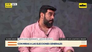 Najeeb: ‘’Nos concentramos en esa defensa de los intereses de la mayoría trabajadora ‘’ - En Detalles - ABC Color