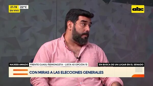 Najeeb: ‘’Nos concentramos en esa defensa de los intereses de la mayoría trabajadora ‘’ - En Detalles - ABC Color