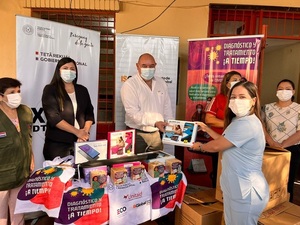 Para no bajar la guardia, entregan kits informativos y educativos sobre covid-19 - .::Agencia IP::.