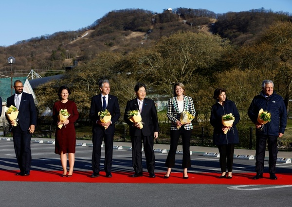 Diplomáticos del G7 se reúnen en Japón con los litigios China-Taiwán y Ucrania-Rusia en la agenda - .::Agencia IP::.