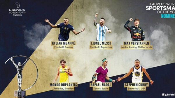 Los premios Laureus se entregarán en París el 8 de mayo