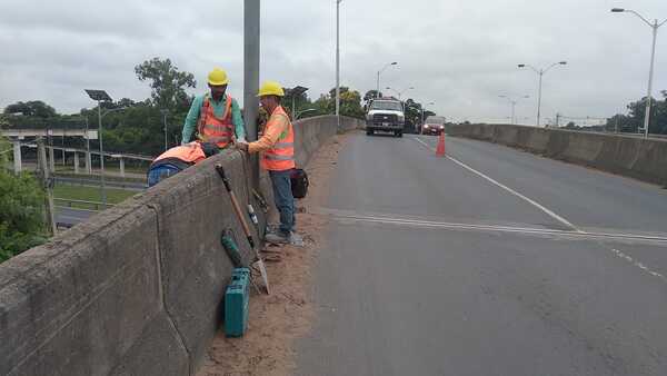 Diario HOY | Vuelven a clausurar media calzada del Viaducto Semidei