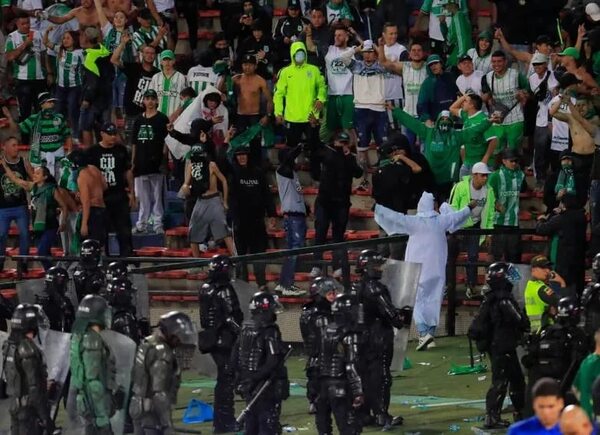 Atención Olimpia: el estadio del Atlético Nacional, en duda para la Libertadores por disturbios - Olimpia - ABC Color