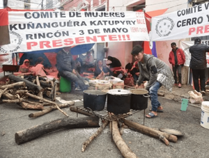 Campesinos retornan a Asunción y denuncian incumplimiento de acuerdos del Gobierno · Radio Monumental 1080 AM