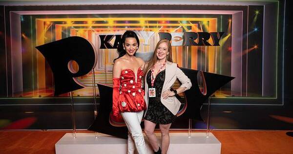 La Nación / Paraguaya cumplió su sueño de conocer personalmente a Katy Perry