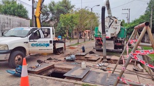 Essap invirtió G. 180 millones para reacondicionar una estación de bombeo en Pilar - .::Agencia IP::.