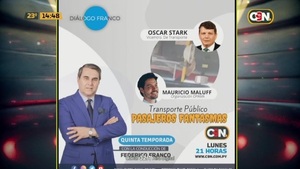 Diálogo Franco: Esta noche con el tema "Transporte Público, Pasajeros Fantasmas" - C9N