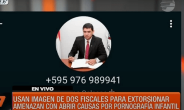 ¡Cuidado! Usan imagen de dos fiscales para extorsionar | Telefuturo