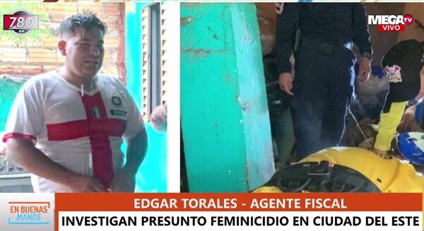 Imputan por feminicidio a un hombre que habría ultimado a su pareja y luego arrojado el cuerpo a un pozo - Megacadena — Últimas Noticias de Paraguay