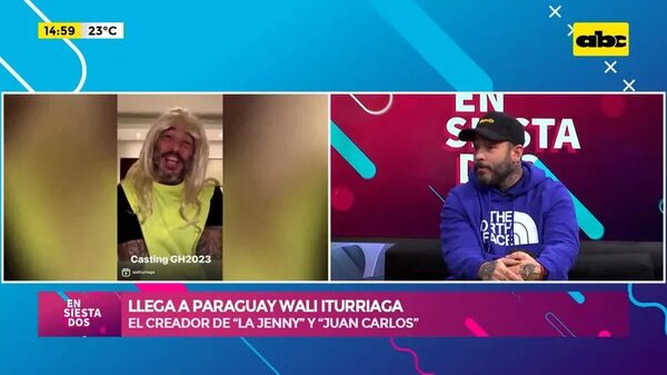 Video: Llega a Paraguay Wali Iturriaga - Ensiestados - ABC Color