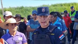 Impecable intervención de un policía impidió que nativos cierren ruta