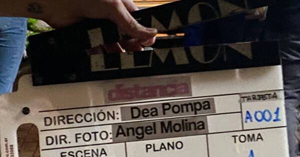 La Nación / ¡Empezó el rodaje! Dea Pompa ya trabaja en las primeras escenas de “Distancia”