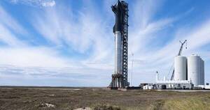 La Nación / Reintentarán el lanzamiento del cohete más grande del mundo