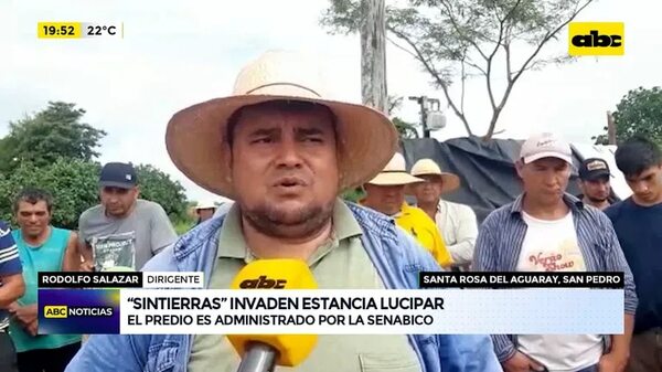 Video: ‘’SinTierras’' invaden estancia Lucipar - ABC Noticias - ABC Color
