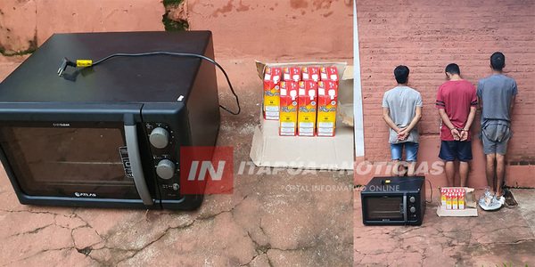 APREHENDIERON A SUPUESTOS LADRONES DE MERIENDA ESCOLAR EN ENCARNACIÓN - Itapúa Noticias