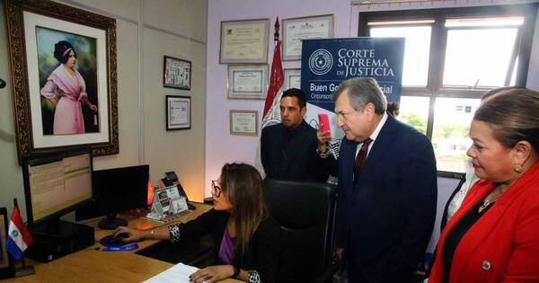 La Nación / Implementan expediente electrónico en juzgados de Niñez y Adolescencia de Luque