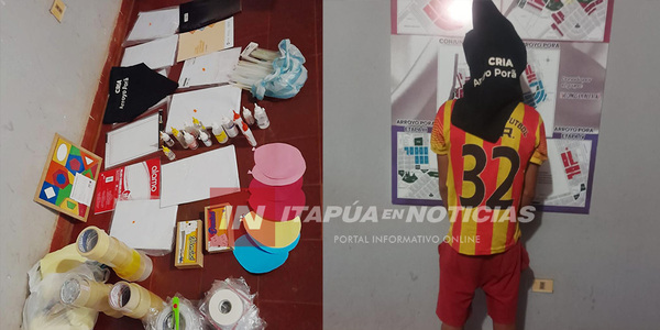 LADRONES SE LLEVAN HASTA ÚTILES ESCOLARES EN CAMBYRETÁ - Itapúa Noticias