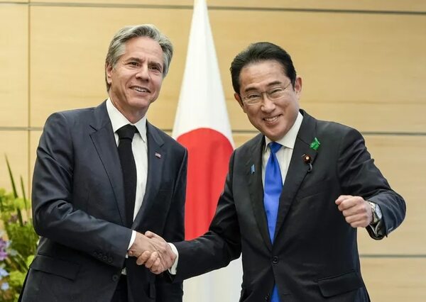 Kishida recibe a Blinken para reafirmar la solidez de la alianza Japón-EE.UU. - Mundo - ABC Color