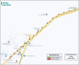 Aplican desvíos provisorios en Ypacaraí para avanzar en ampliación de ruta PY02 - .::Agencia IP::.