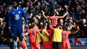 Julio Enciso, el cañón del Brighton
