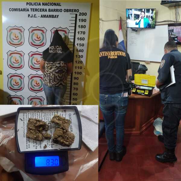 Una mujer intentó introducir droga en la cárcel y la detuvieron.