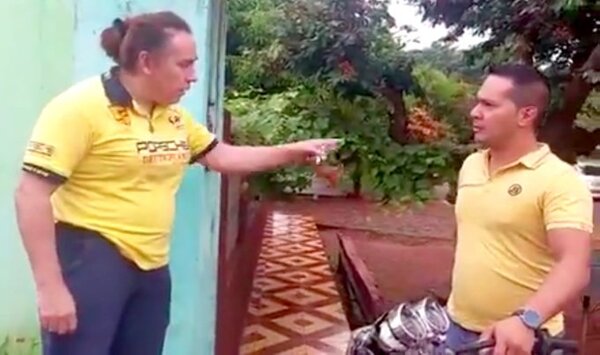 Hernandarias: Candidato a senador derrama agua y amenaza a cliente con un arma de fuego