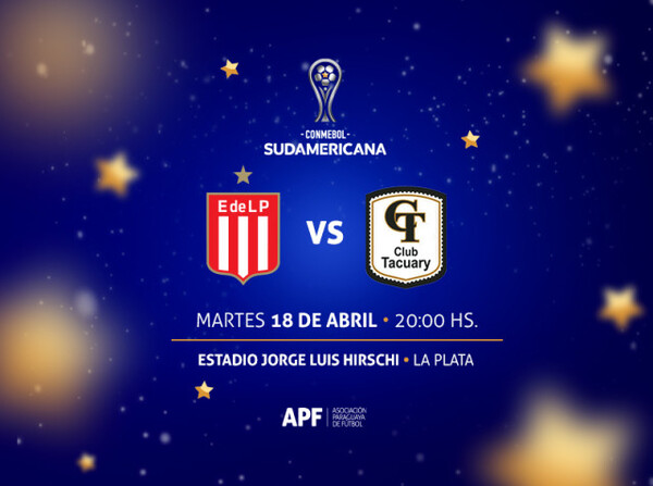Tacuary se presenta en La Plata por Copa Sudamericana | OnLivePy